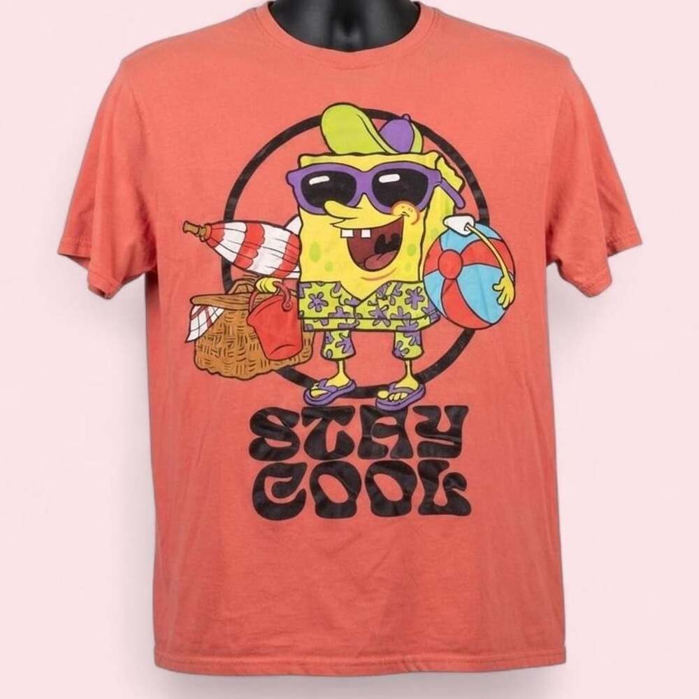 Nickelodeon SpongeBob SquarePants Stay Cool Graphic T-Shirt